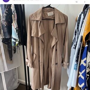 Zara suede trench